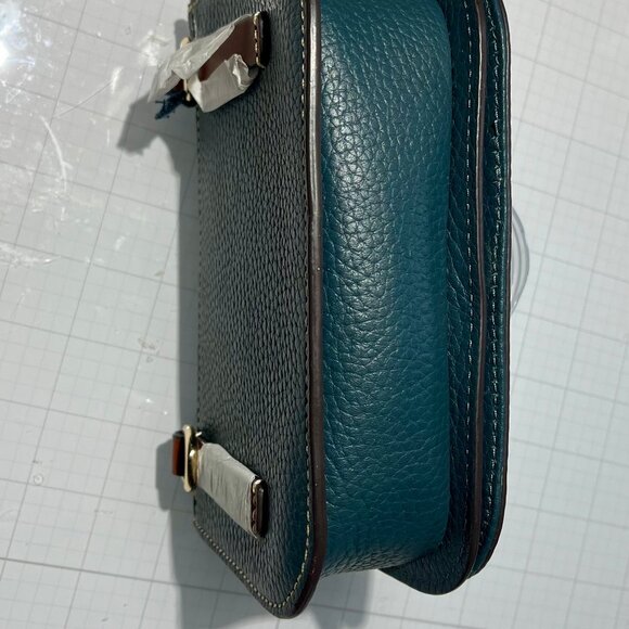 Dooney & Bourke Teal Convertible Belt Bag Crossbody w/Strap NWT and Reg Card - Picture 7 of 8